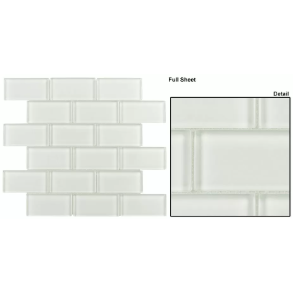 Glacier Brick - glass tile